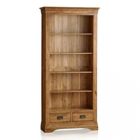French Oak : Kệ Sách Gỗ Sồi - Ngang 90cm